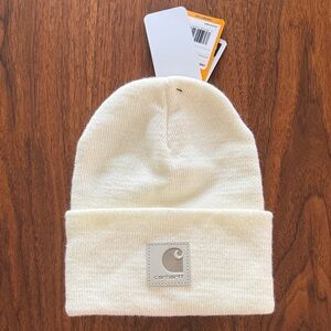 Carhartt Cream Knit Beanie